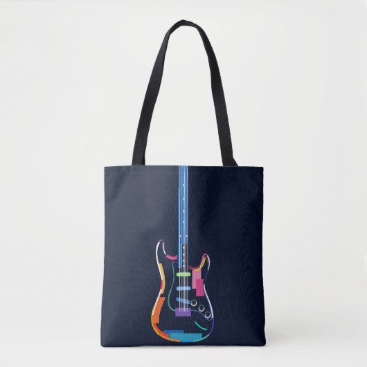 Abstrakte elektrische Gitarre Tasche (Vorderseite)