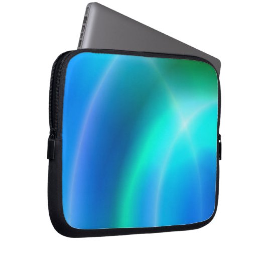 Abstrakte Elektronik Laptopschutzhülle (Vorne Rechts)