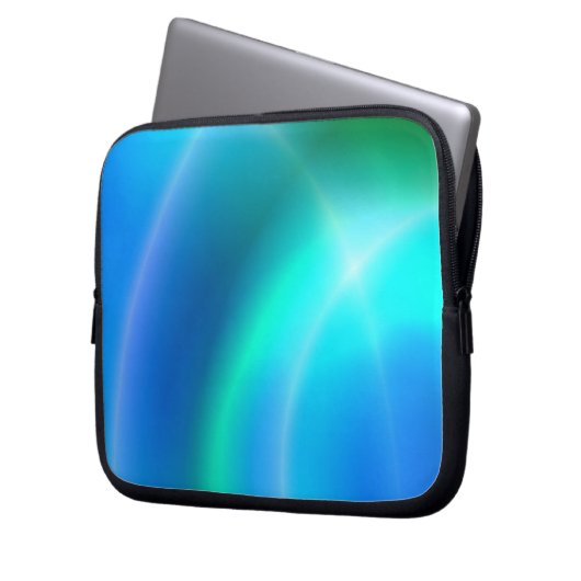 Abstrakte Elektronik Laptopschutzhülle (Vorderseite Links)