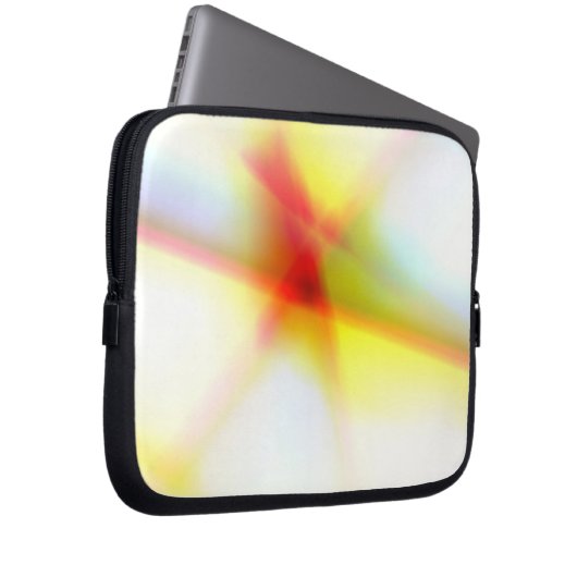 Abstrakte Elektronik Laptopschutzhülle (Vorne Rechts)