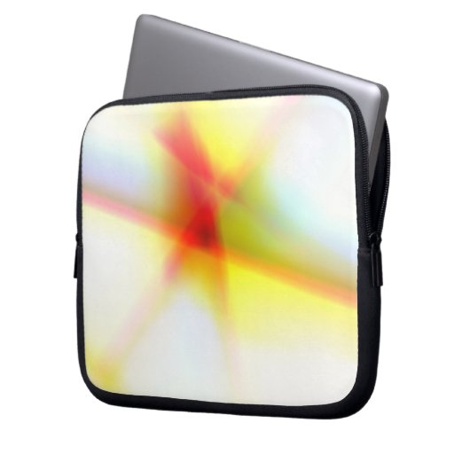 Abstrakte Elektronik Laptopschutzhülle (Vorderseite Links)