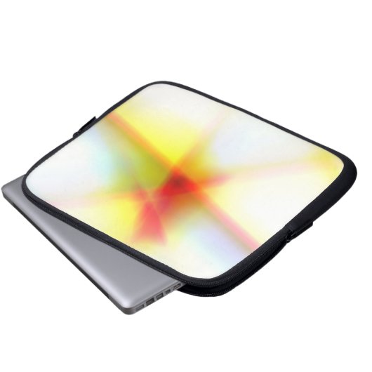 Abstrakte Elektronik Laptopschutzhülle (Vorne Knopf)