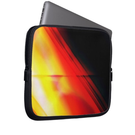 Abstrakte Elektronik Laptopschutzhülle (Vorne Rechts)