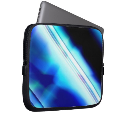 Abstrakte Elektronik Laptopschutzhülle (Vorne Rechts)