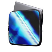 Abstrakte Elektronik Laptopschutzhülle (Vorderseite Links)