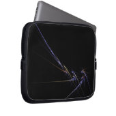 Abstrakte Elektronik Laptopschutzhülle (Vorne Rechts)