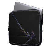 Abstrakte Elektronik Laptopschutzhülle (Vorderseite Links)