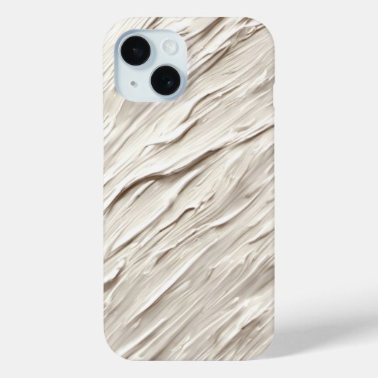 Abstrakte Elfenbeinstruktur Case-Mate iPhone Hülle (Rückseite)