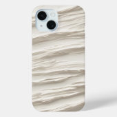 Abstrakte Elfenbeinstruktur Case-Mate iPhone Hülle (Rückseite)