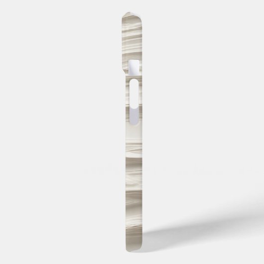 Abstrakte Elfenbeinstruktur Case-Mate iPhone Hülle (Rückseite / Links)