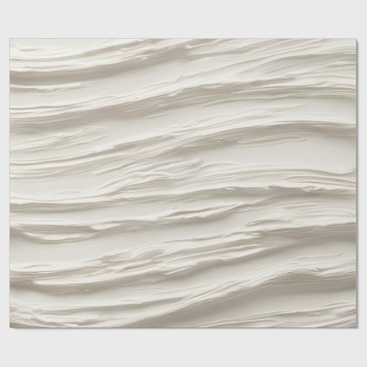 Abstrakte Elfenbeinstruktur Geschenkpapier (Flach)