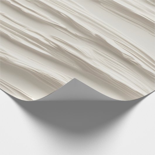 Abstrakte Elfenbeinstruktur Geschenkpapier (Ecke)