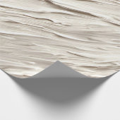 Abstrakte Elfenbeinstruktur Geschenkpapier (Ecke)