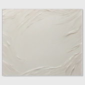 Abstrakte Elfenbeinstruktur Geschenkpapier (Flach)