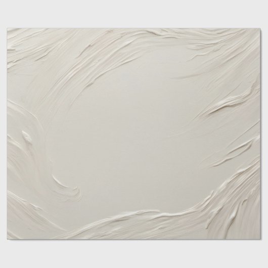 Abstrakte Elfenbeinstruktur Geschenkpapier (Flach)