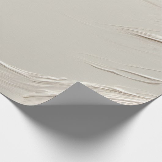 Abstrakte Elfenbeinstruktur Geschenkpapier (Ecke)