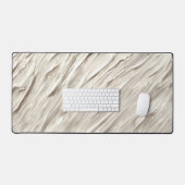 Abstrakte Elfenbeinstruktur Schreibtischunterlage (Tastatur & Maus)