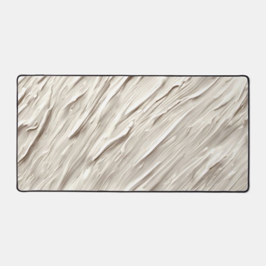 Abstrakte Elfenbeinstruktur Schreibtischunterlage (Vorderseite)