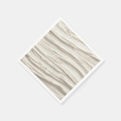 Abstrakte Elfenbeinstruktur Serviette (Ecke)