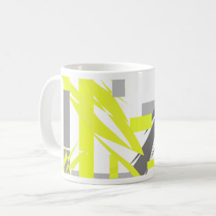 Abstrakte Energie-Kunst Kaffeetasse