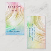 Abstrakte Entwurfs-Geschäfts-Karte Visitenkarte (Vorne/Hinten)