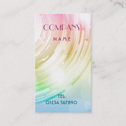 Abstrakte Entwurfs-Geschäfts-Karte Visitenkarte (Vorderseite)