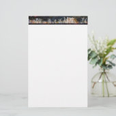 Abstrakte Entwurfsarbeit Briefpapier (Stehend Vorderseite)