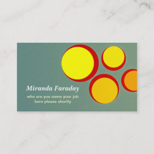 abstrakte Entwurfsgeschäftskarte Visitenkarte