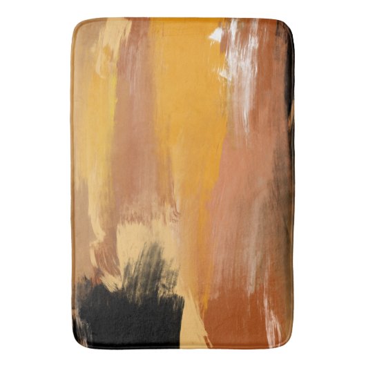 Abstrakte Erde Badematte (Vorderseite Vertikal)