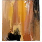 Abstrakte Erde Duschvorhang (Vorderseite)