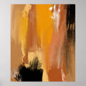 Abstrakte Erde Poster (Vorne)