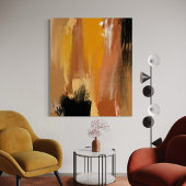 Abstrakte Erde Poster