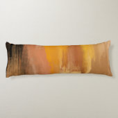 Abstrakte Erde Seitenschläferkissen (Rückseite)