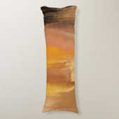 Abstrakte Erde Seitenschläferkissen (Vorderseite Vertikal)