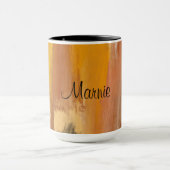 Abstrakte Erde Tasse (Zentrum)