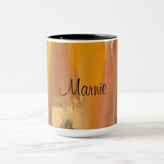 Abstrakte Erde Tasse (Zentrum)