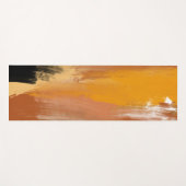 Abstrakte Erde Yogamatte (Vorderseite (Horizontal))