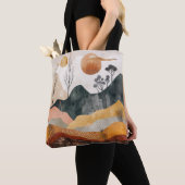 Abstrakte Erdlandschaft Tote Tasche (Von Nahem)