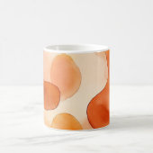 Abstrakte Erdtöne-Wasserfarbe Kaffeetasse (Mittel)