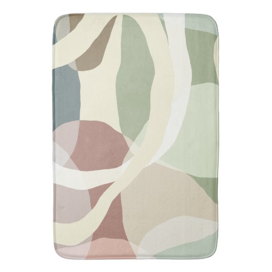 Abstrakte Erdung Badematte (Vorderseite Vertikal)