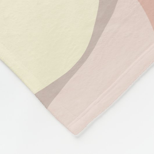 Abstrakte Erdung Fleecedecke (Ecke)