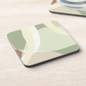 Abstrakte Erdung Getränkeuntersetzer (Linke Seite)