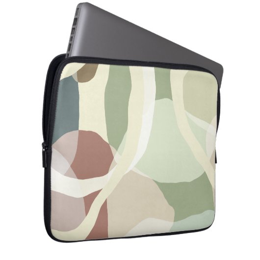 Abstrakte Erdung Laptopschutzhülle (Vorne Rechts)