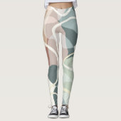 Abstrakte Erdung Leggings (Vorderseite)
