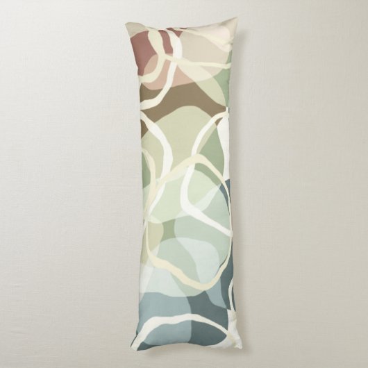 Abstrakte Erdung Seitenschläferkissen (Rückseite (Vertikal))