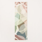 Abstrakte Erdung Yogamatte (Vorderseite)