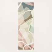 Abstrakte Erdung Yogamatte (Rückseite)