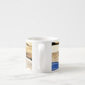 abstrakte Espressomasse Espressotasse (Rückseite)