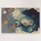Abstrakte Essenz des Zen-Jigsaw-Puzzles Puzzle (Horizontal)