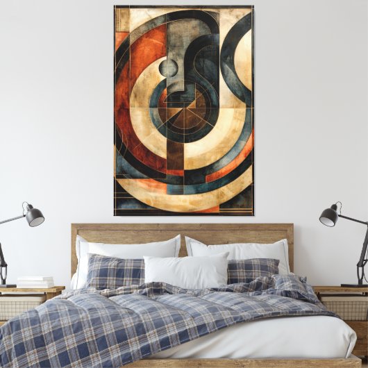 Abstrakte Essenz Leinwanddruck (Insitu (Schlafzimmer))